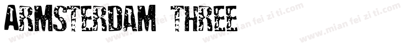 Armsterdam three字体转换